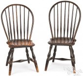 PAIR OF BOWBACK WINDSOR SIDE C