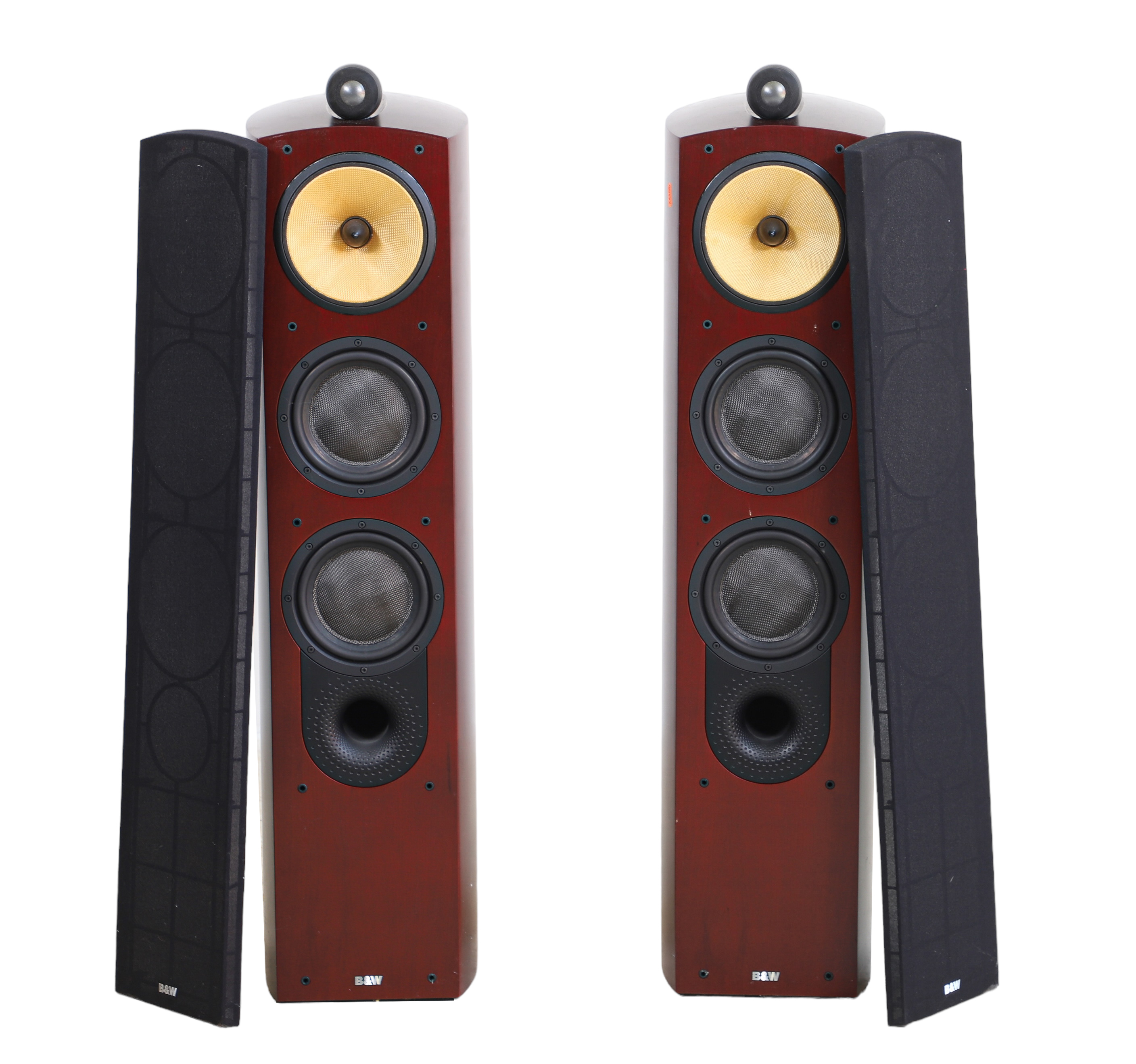 Pair of Bowers Wilkins Nautilus 804