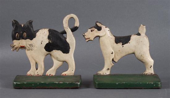 Pair of Bradley & Hubbard painted