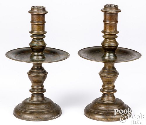 PAIR OF BRASS HEEMSKIRK