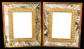 PAIR OF BRAZILIAN ROCK CRYSTAL