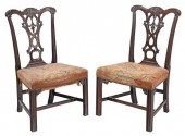 PAIR OF BRITISH CHIPPENDALE ST