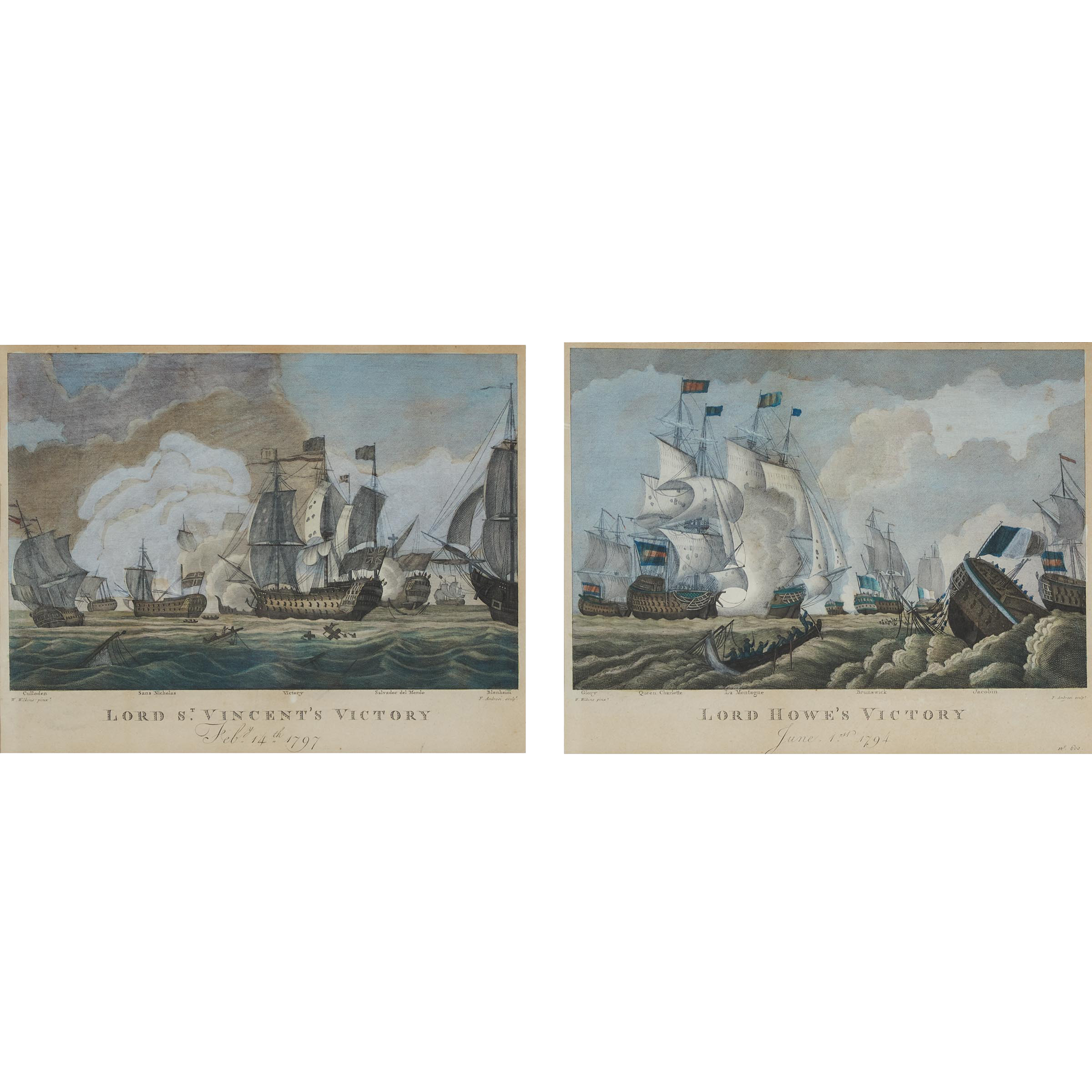Pair of British Naval Victories