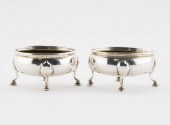 PAIR OF BRITISH STERLING SILVE