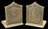PAIR OF BRONZE TIFFANY & COMPA