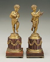 Pair of Bronzes after Moreau,