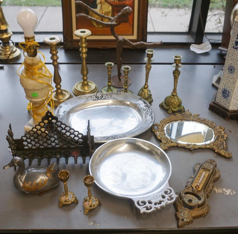 PAIR OF BRUTALIST STYLE 'JUDAICA'