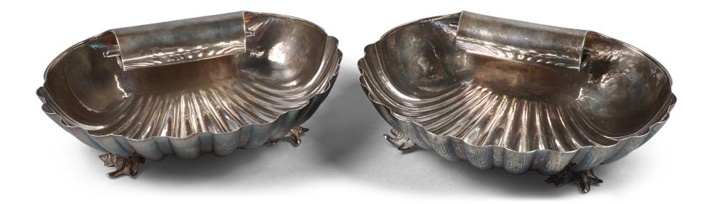 PAIR OF BUCCELLATI SILVER