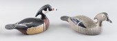 PAIR OF BYRON BRUFFEE WOOD DUC