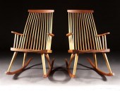 Pair of cabinet made windsor s