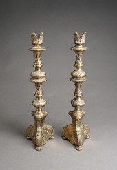 PAIR OF CAMBRIDGE LAMP CO BRAS