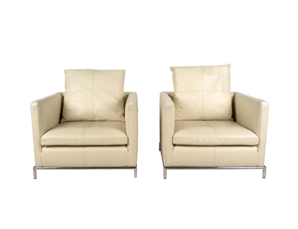 PAIR OF CAMERICH LEATHER CLUB