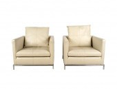 PAIR OF CAMERICH LEATHER CLUB