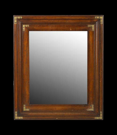 Pair of Campaign-Style Mahogany