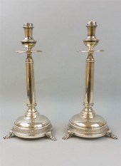 PAIR OF CAMUSSO (PERU) SILVER