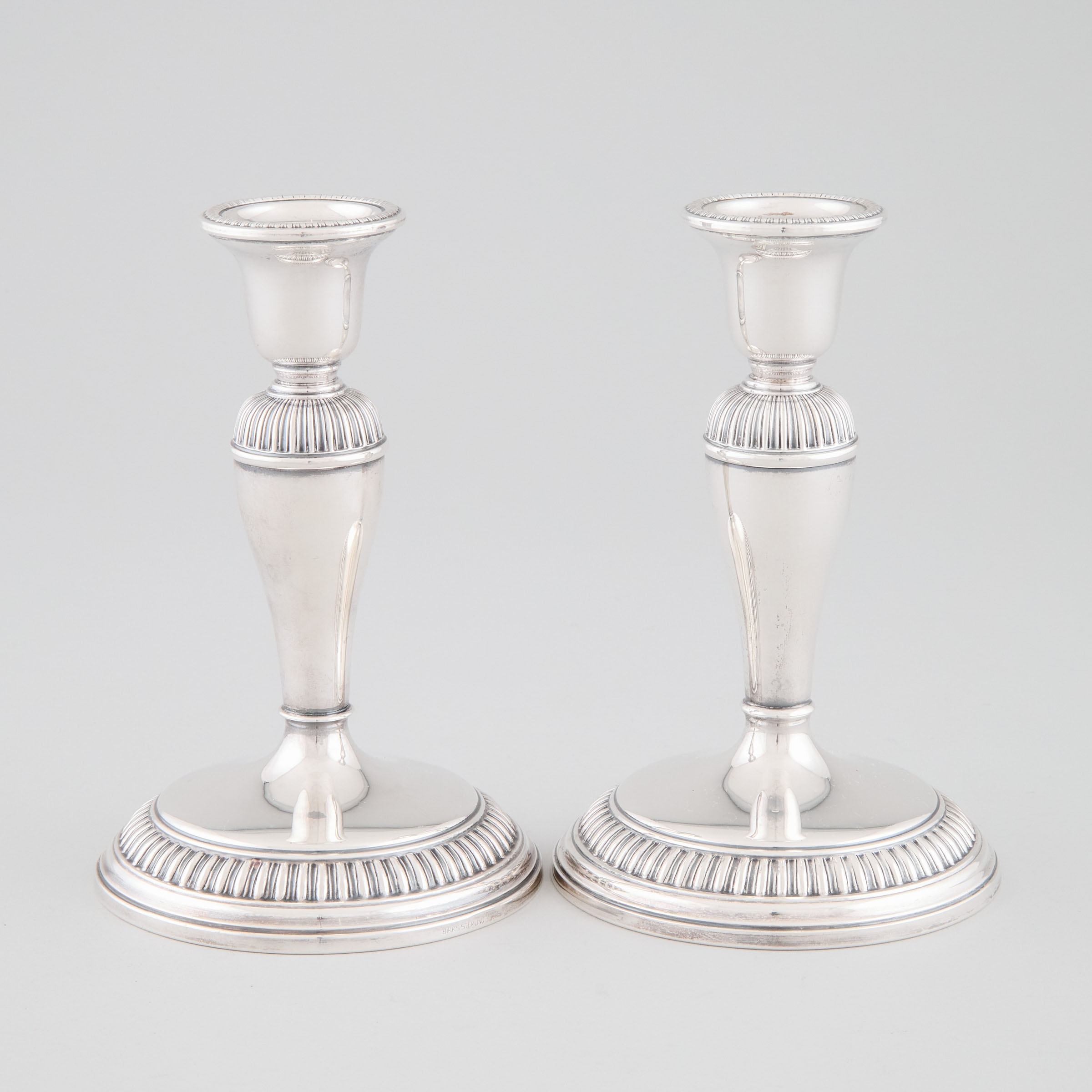 Pair of Canadian Silver Table