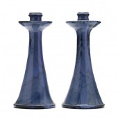 PAIR OF CANDLESTICKS, CHARLES