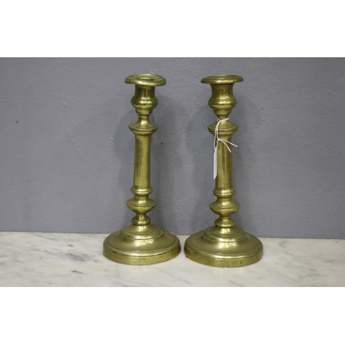 Pair of candlesticks, each approx