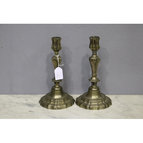 Pair of candlesticks, each approx
