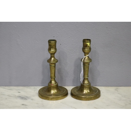 Pair of candlesticks, each approx