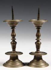 PAIR OF CANDLESTICKS- probably