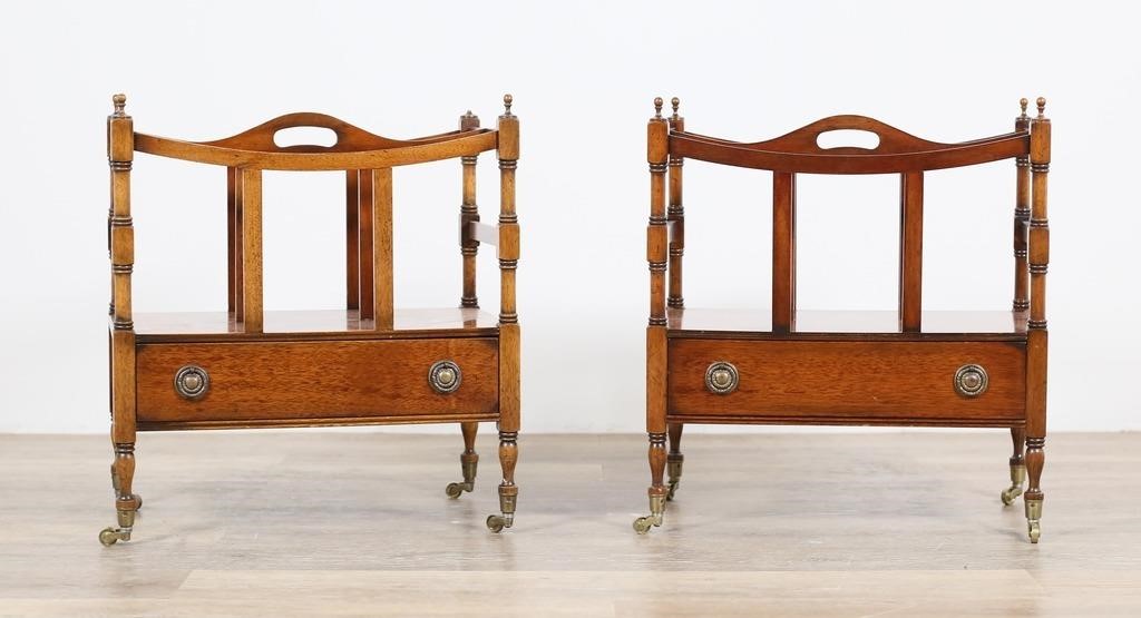 PAIR OF CANTERBURYS BY SMITH AND