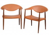 PAIR OF CARL HANSEN & SON 'MET