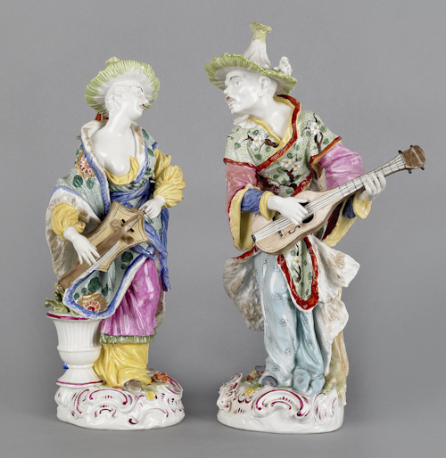 Pair of Carl Thieme Dresden