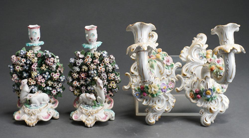 PAIR OF CARL THIEME DRESDEN