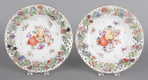 Pair of Carl Thieme porcelain