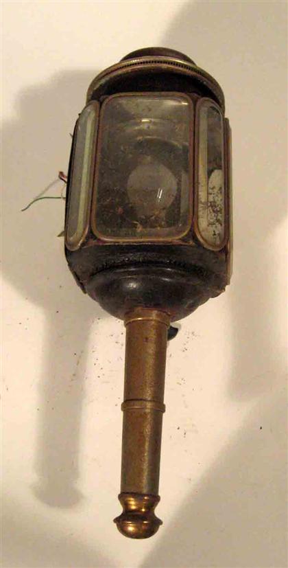 Pair of carriage lamps   