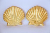PAIR OF CARVED AND GILT WOOD S