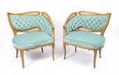 PAIR OF CARVED FRENCH OPPOSING
