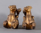 PAIR OF CARVED GILT 18TH/19TH