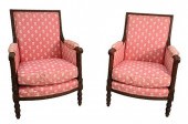 PAIR OF CARVED OAK LOUIS XVI S