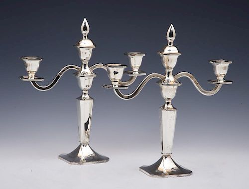 PAIR OF CASED OLD FRIEND STERLING
