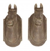 PAIR OF CAST IRON ARCHITECTURA