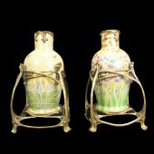 PAIR OF CASTILIAN PORCELAIN VA