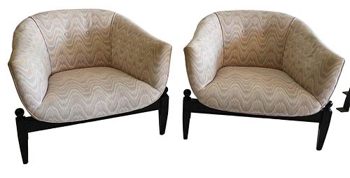 PAIR OF CASTRO CONVERTIBLE BUCKET