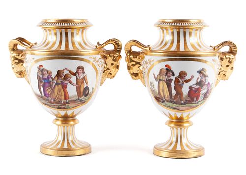 PAIR OF CHARLES VAN MARCKE BRUSSELS