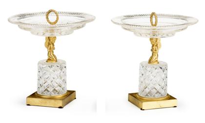 Pair of Charles X gilt bronze and
