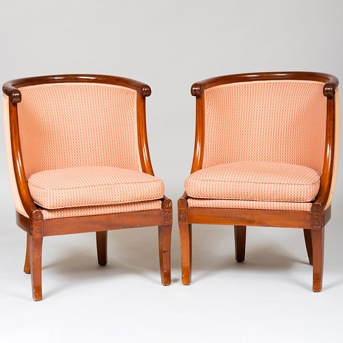 PAIR OF CHARLES X MAHOGANY