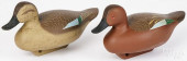 PAIR OF CHARLIE BRYAN CARVED A