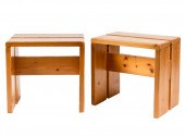 PAIR OF CHARLOTTE PERRIAND STO