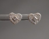 PAIR OF CHARRIOL 18-KARAT WHIT