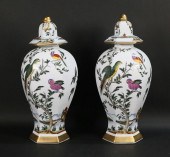 PAIR OF CHELSEA HOUSE CHINOISE