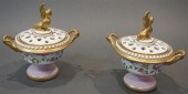 PAIR OF CHELSEA HOUSE PAINTED