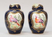 PAIR OF CHELSEA STYLE COBALT A