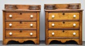 Pair of Childs cottage bureaus