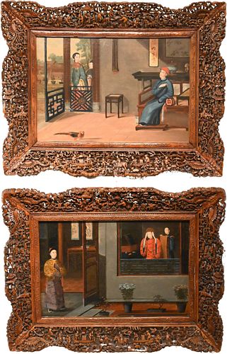 PAIR OF CHINESE 18TH OR 19TH